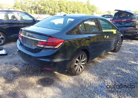 2015 Honda Civic Ex-L z USA, uszkodzony, nr VIN 2HGFB2F96FH501941